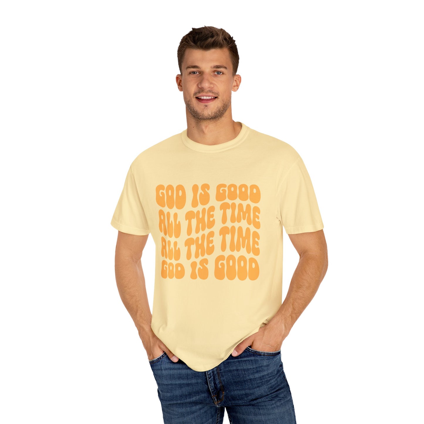 COMFORT COLOR God is Good Unisex Garment-Dyed T-shirt