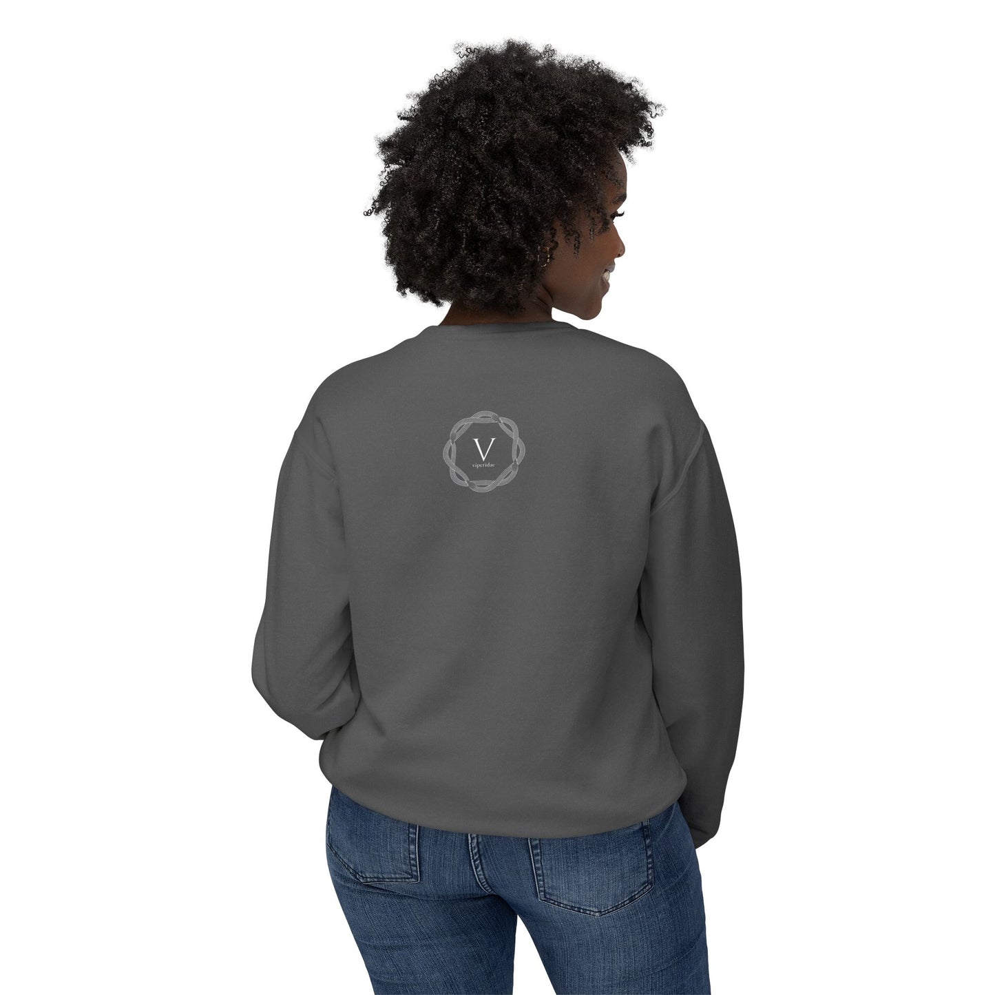 COMFORT COLOR Viperidae Unisex Lightweight Crewneck Sweatshirt