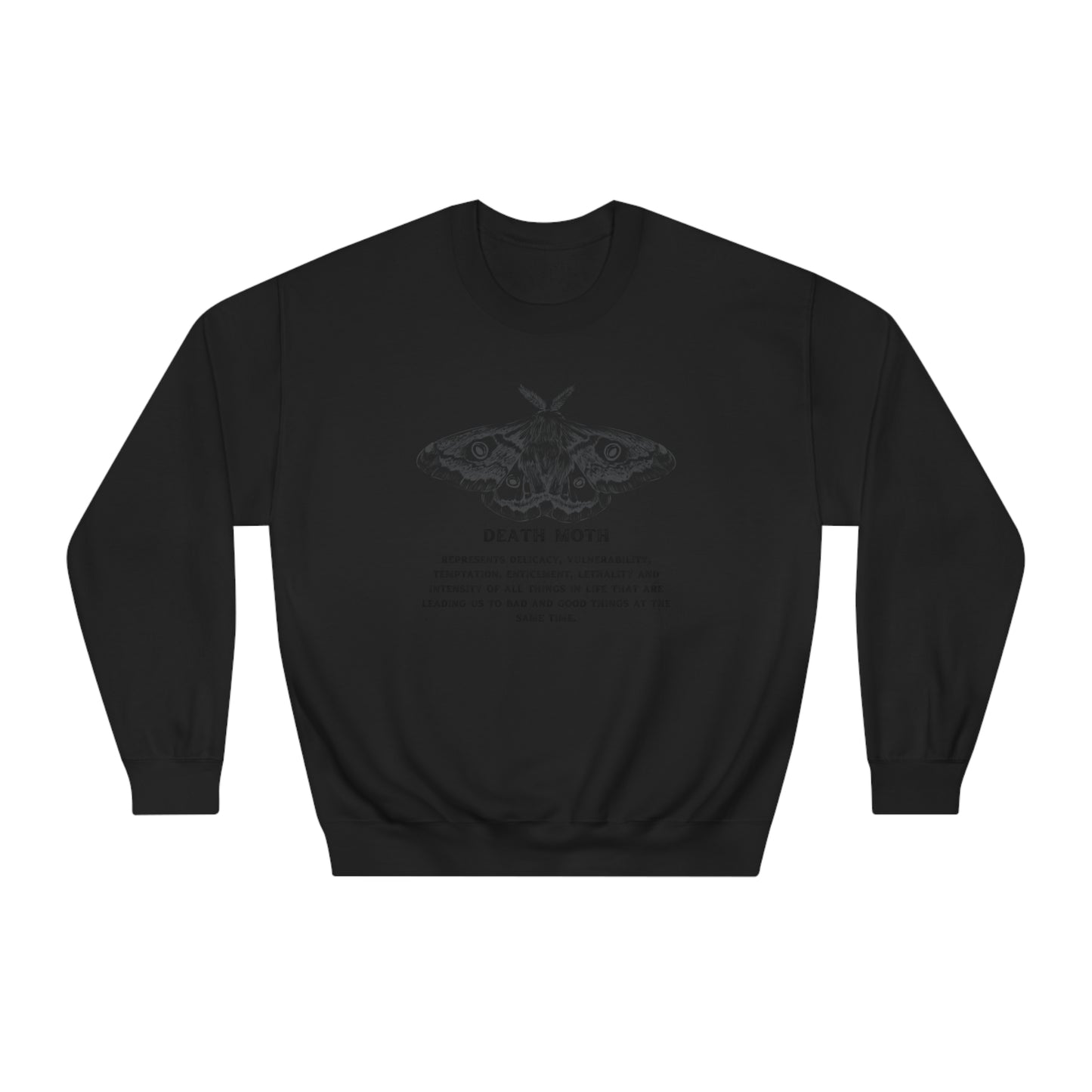 Death Moth Unisex DryBlend® Crewneck Sweatshirt
