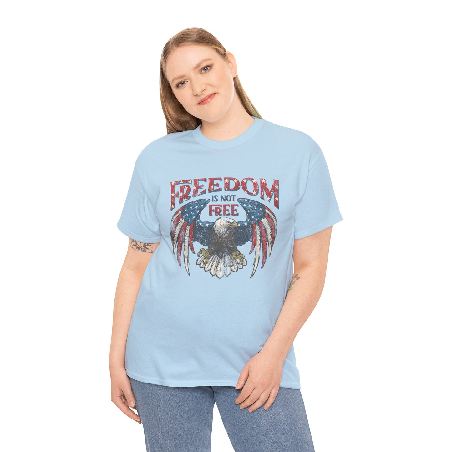 Freedom Isn't Free Unisex Heavy Cotton Tee