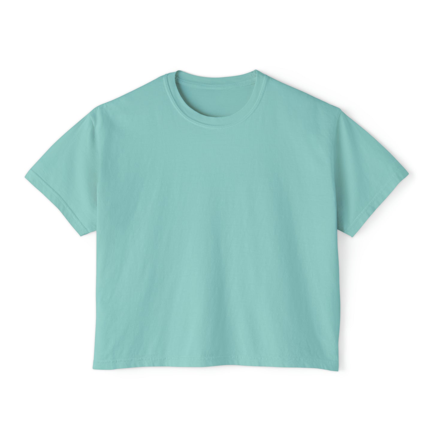 Comfort Color Not a Phase Crop Boxy Tee