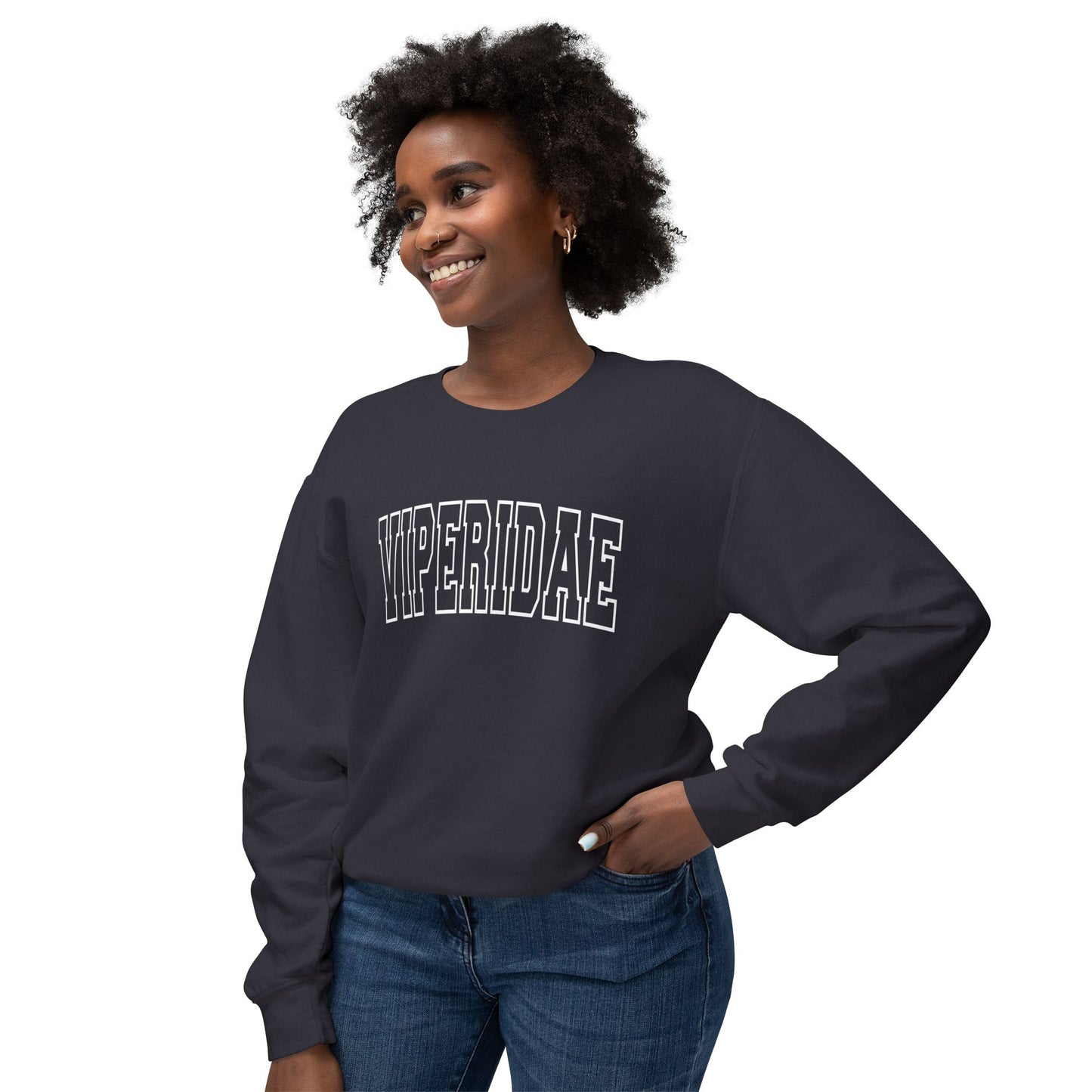 COMFORT COLOR Viperidae Unisex Lightweight Crewneck Sweatshirt