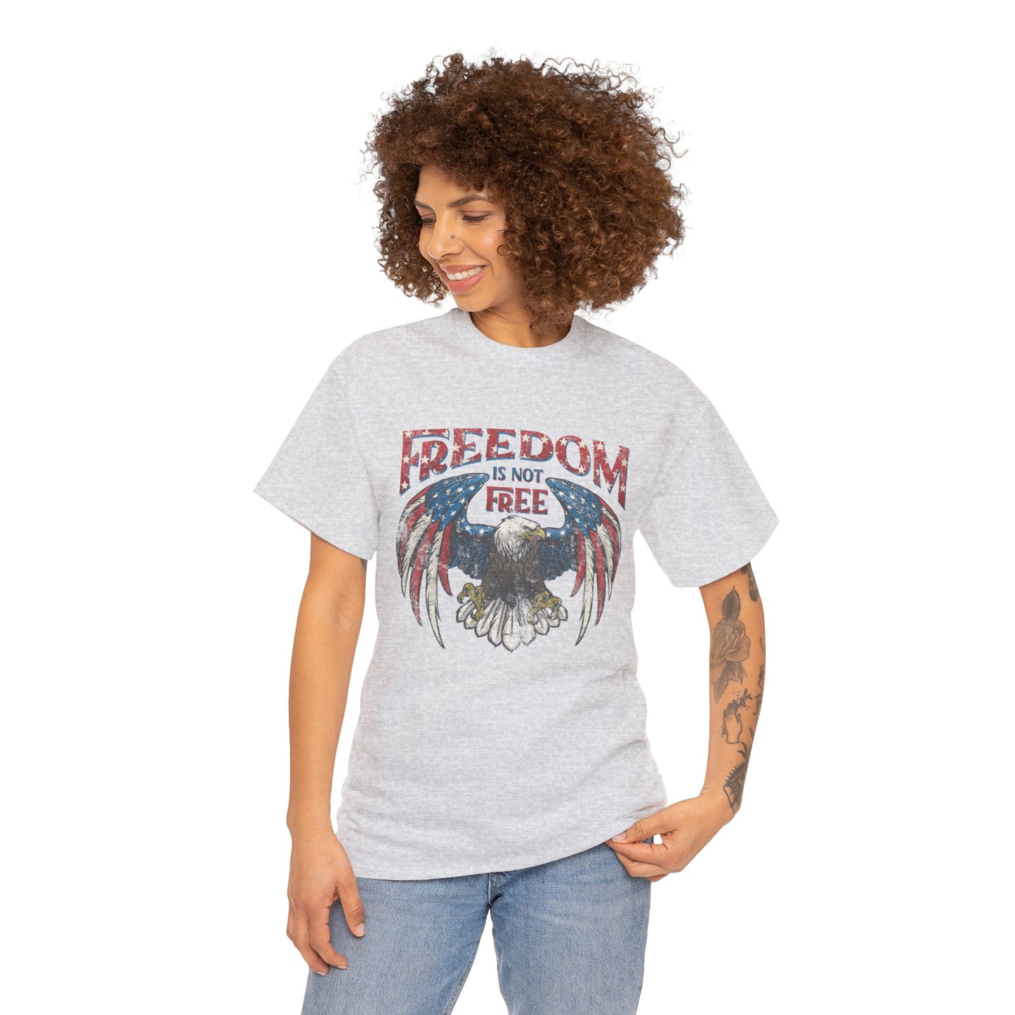 Freedom Isn't Free Unisex Heavy Cotton Tee