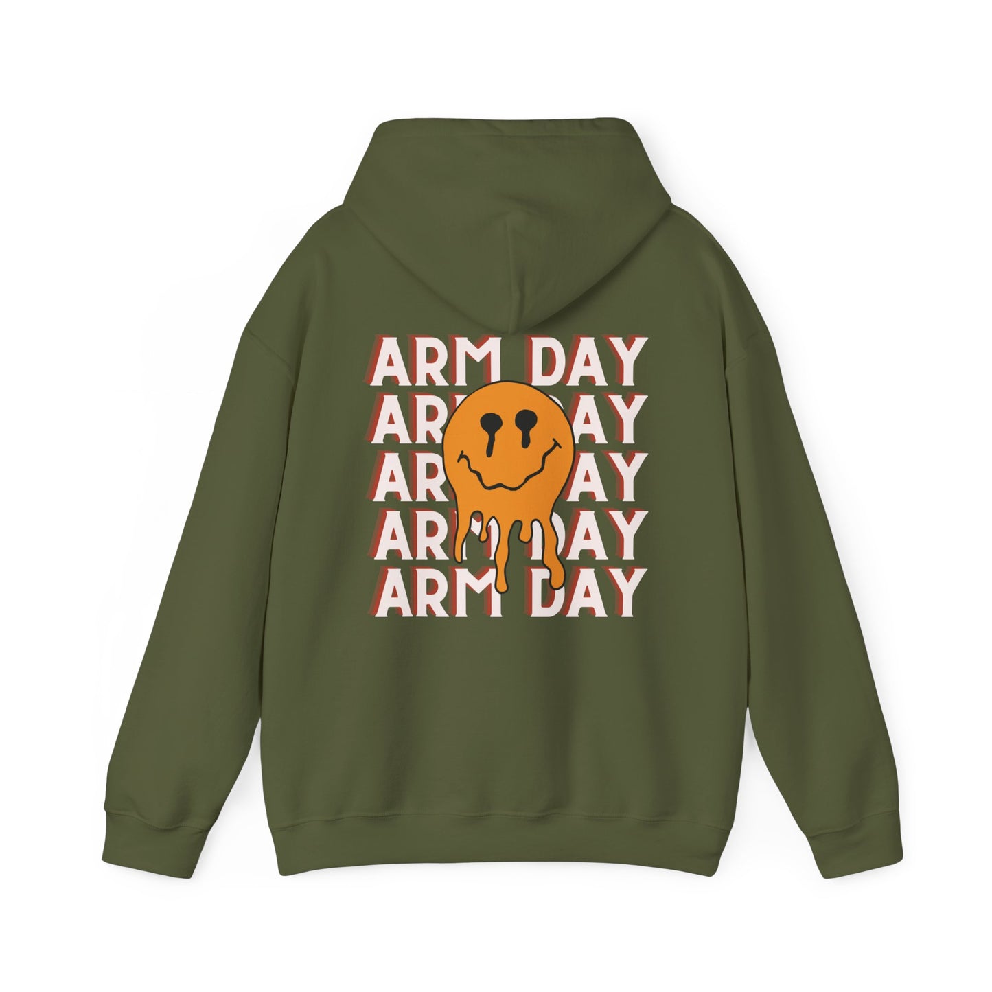 Arm Day Unisex Heavy Blend™ Hooded Sweatshirt