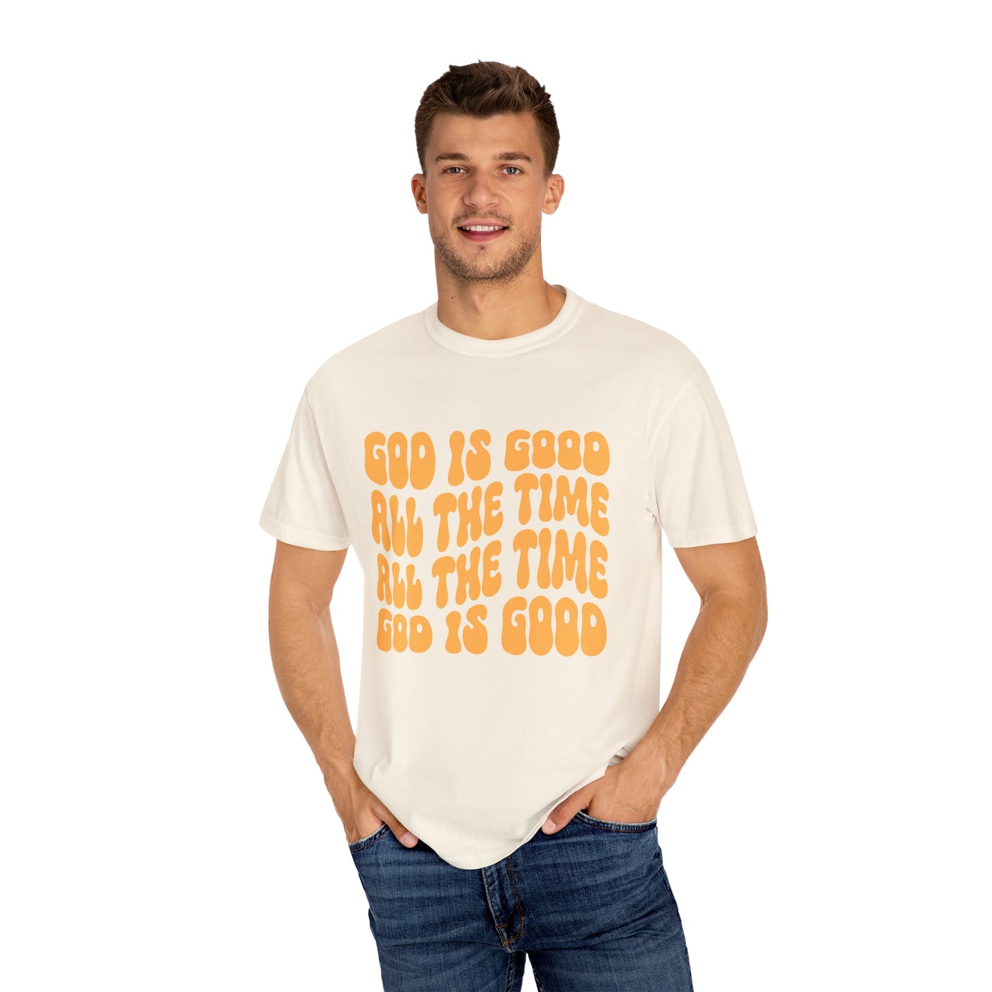 COMFORT COLOR God is Good Unisex Garment-Dyed T-shirt