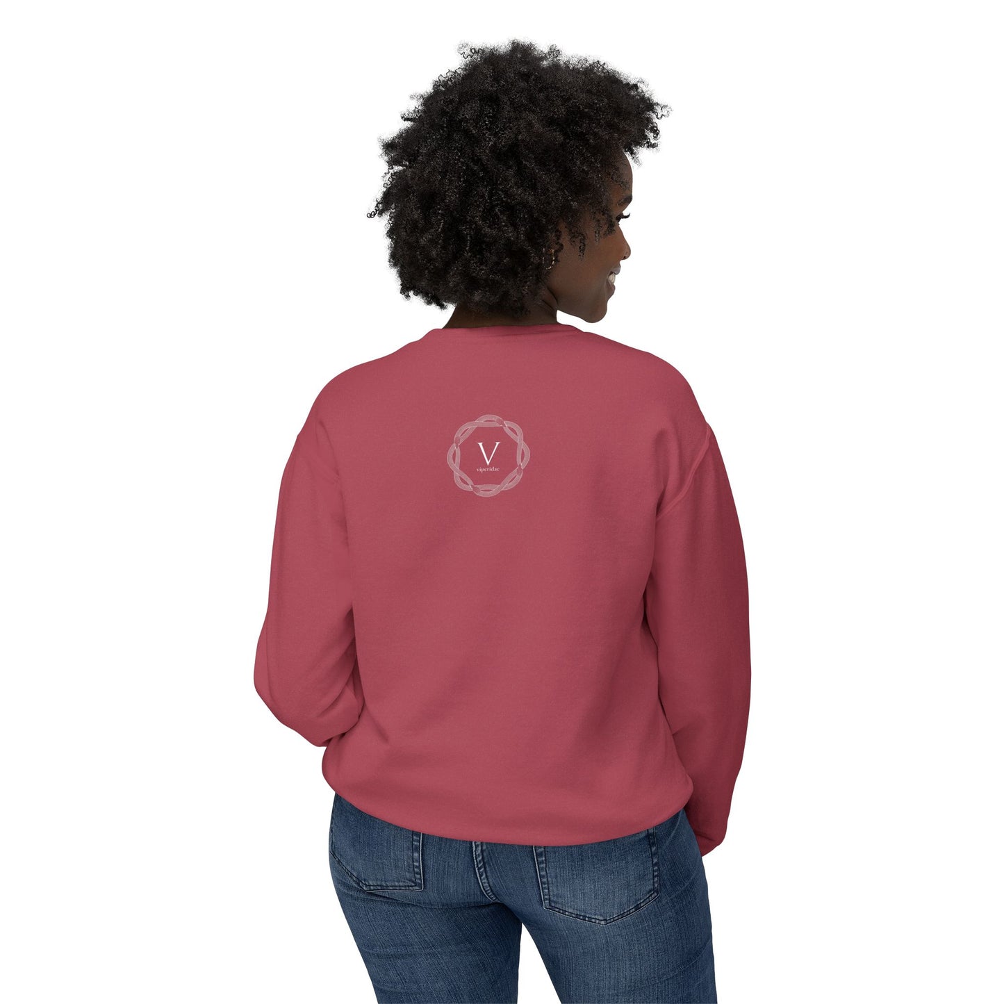 COMFORT COLOR Viperidae Unisex Lightweight Crewneck Sweatshirt