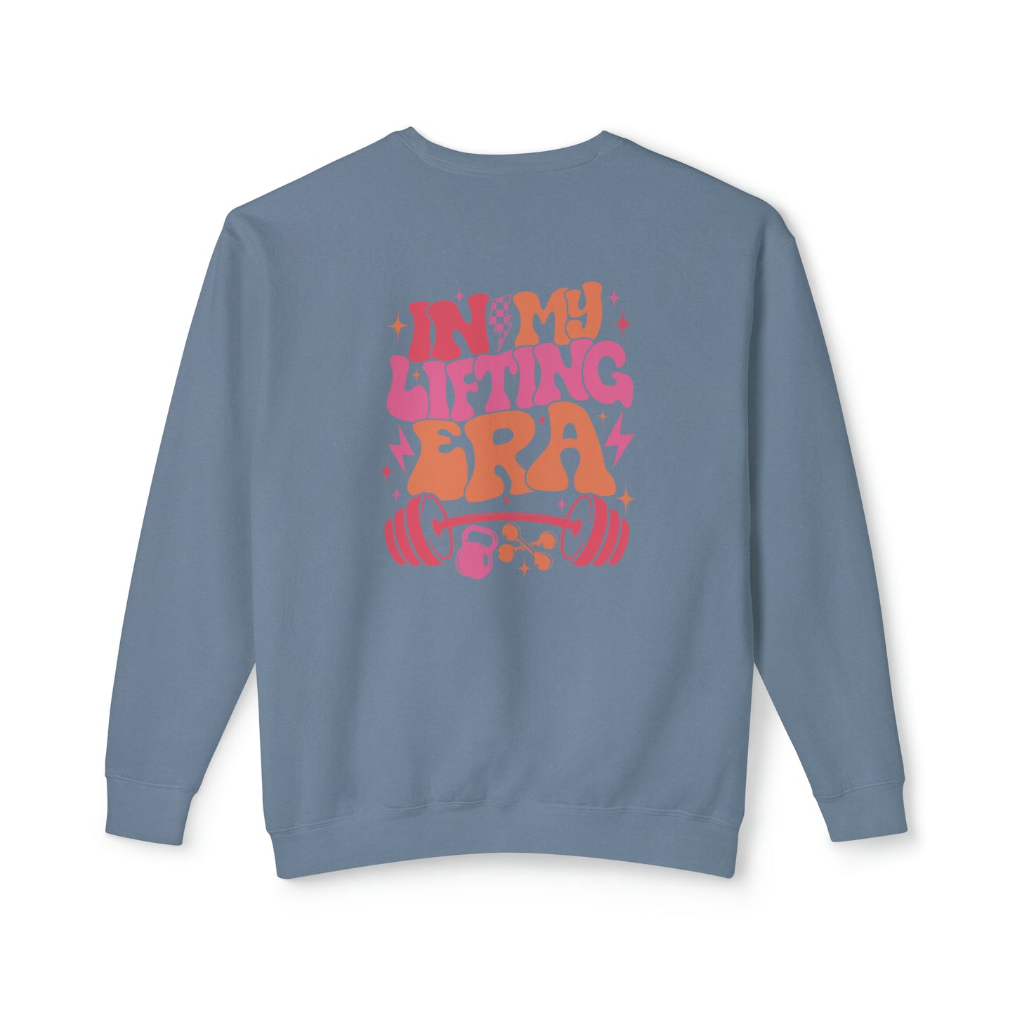 COMFORT COLOR Lifting Era Lightweight Crewneck Sweatshirt