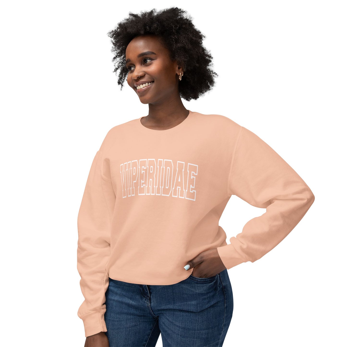 COMFORT COLOR Viperidae Unisex Lightweight Crewneck Sweatshirt