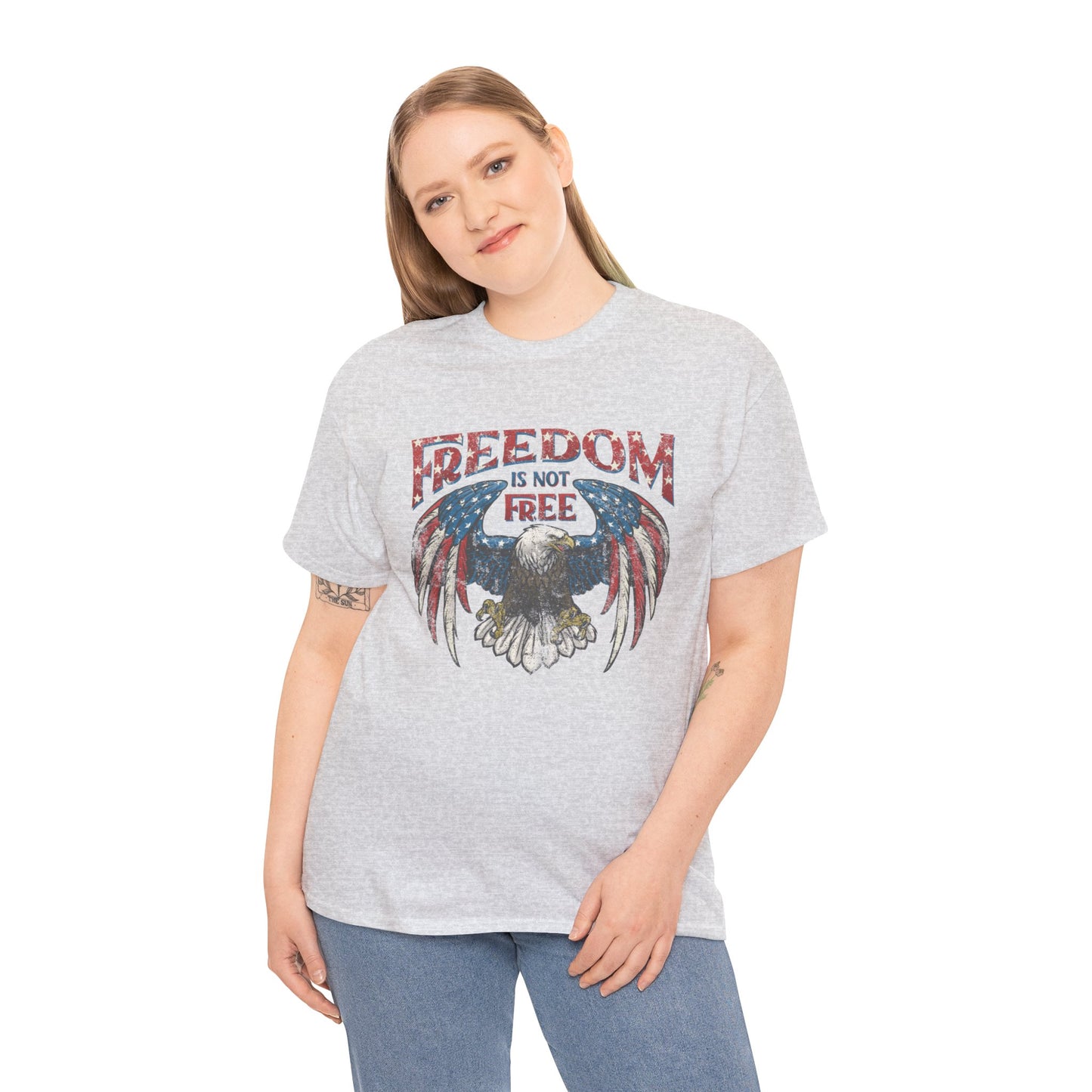 Freedom Isn't Free Unisex Heavy Cotton Tee