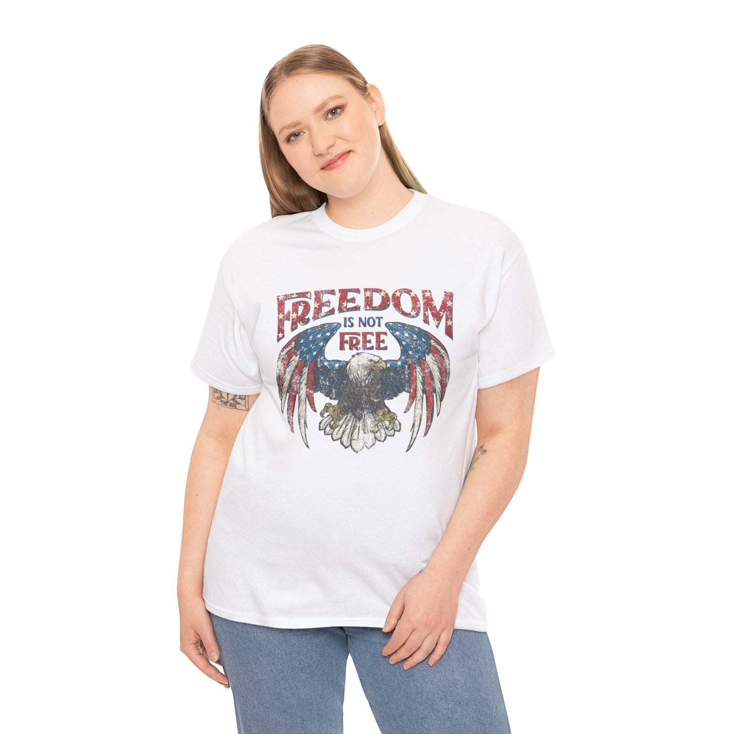 Freedom Isn't Free Unisex Heavy Cotton Tee