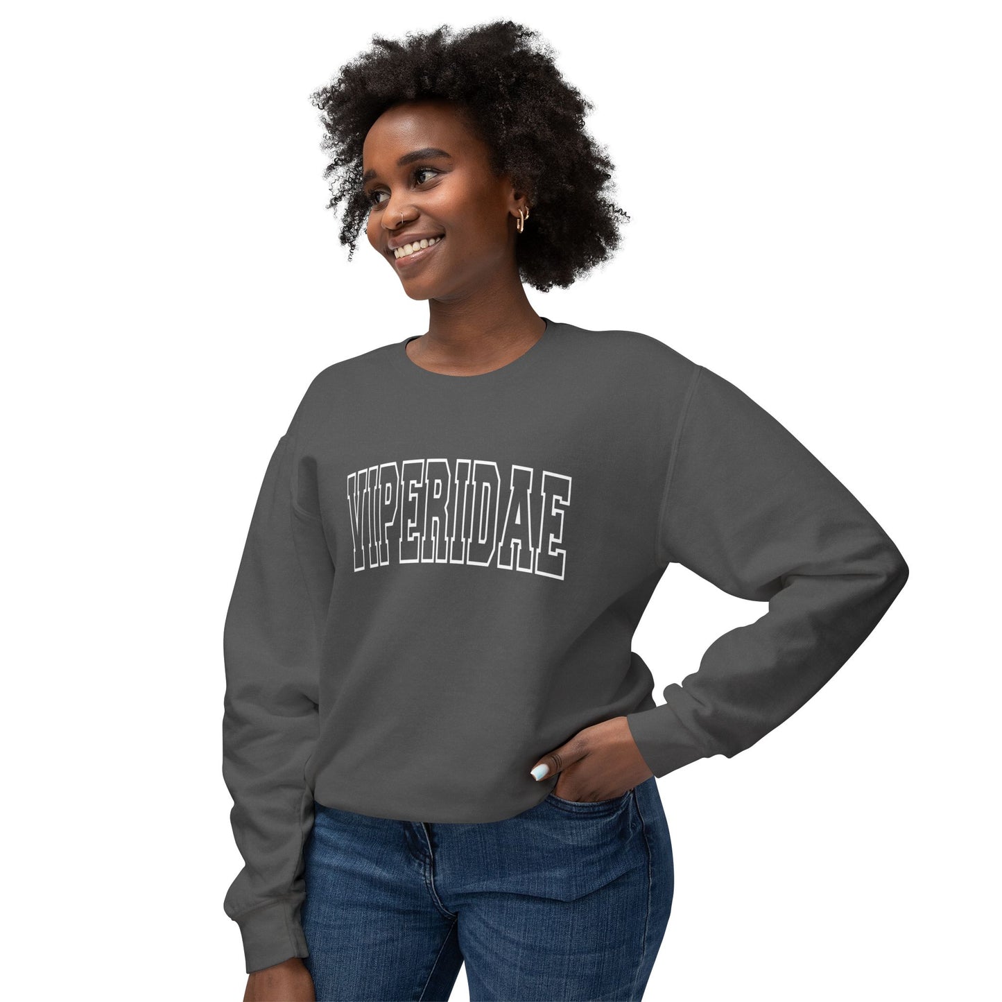 COMFORT COLOR Viperidae Unisex Lightweight Crewneck Sweatshirt