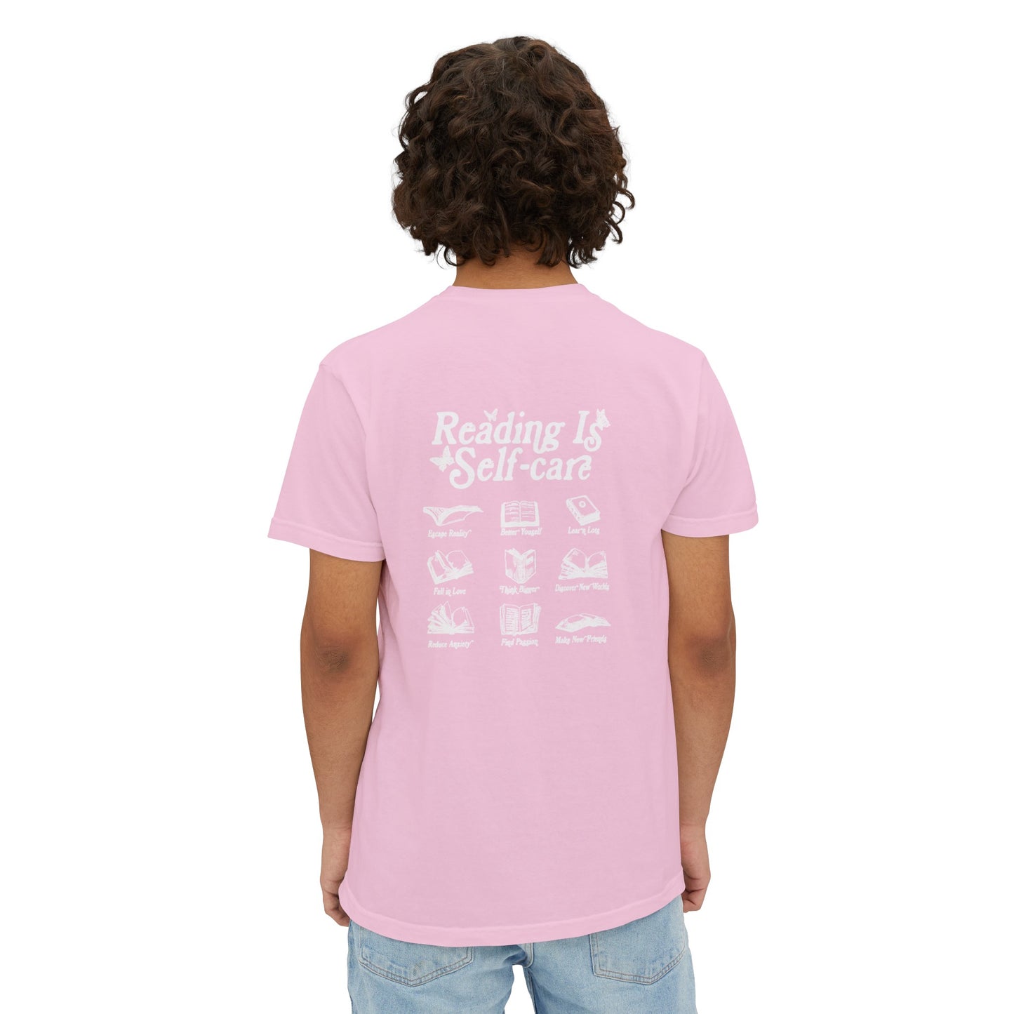 COMFORT COLOR Reading is Self Care T-Shirt