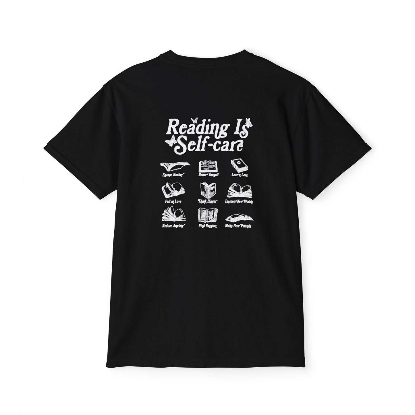 COMFORT COLOR Reading is Self Care T-Shirt