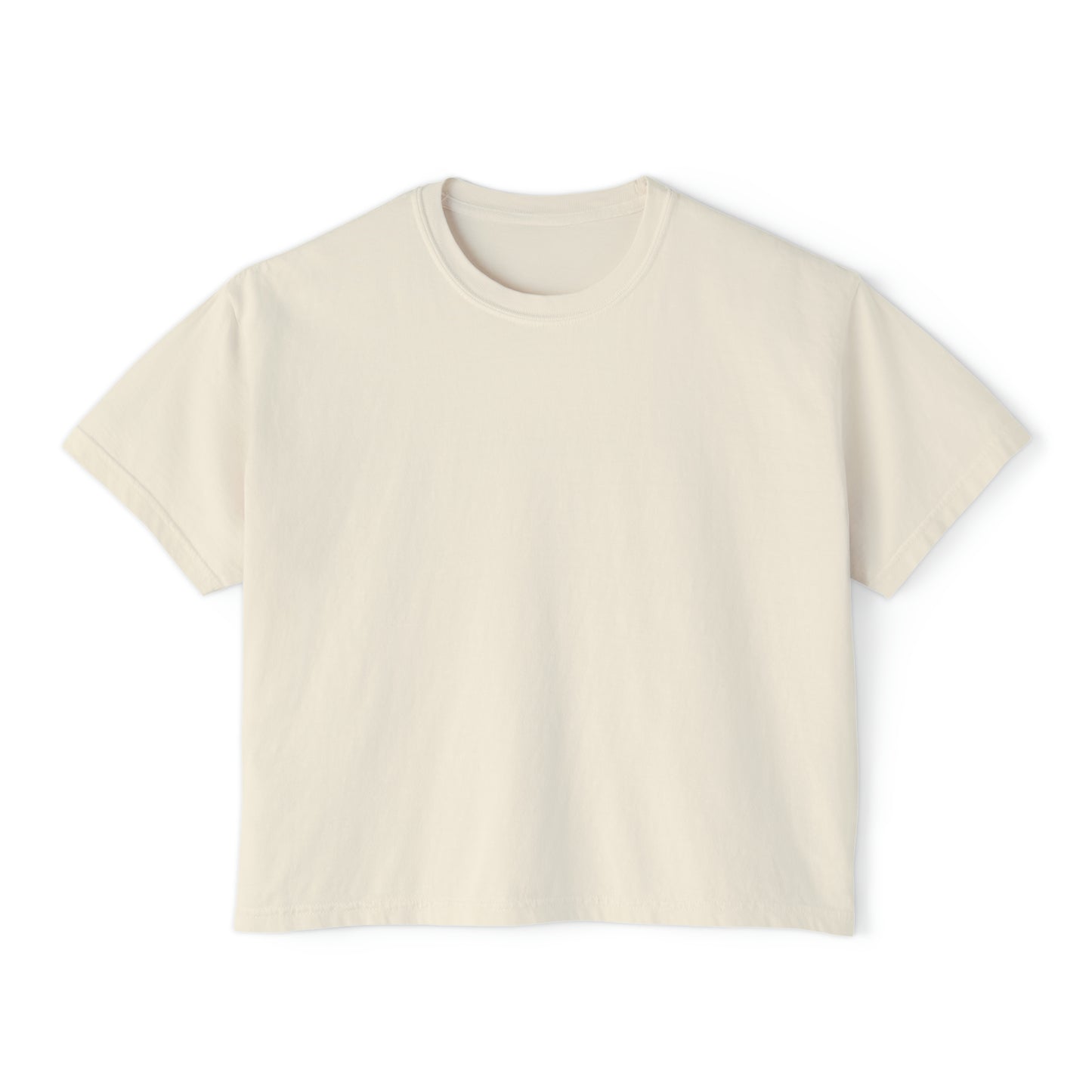 Comfort Color Not a Phase Crop Boxy Tee