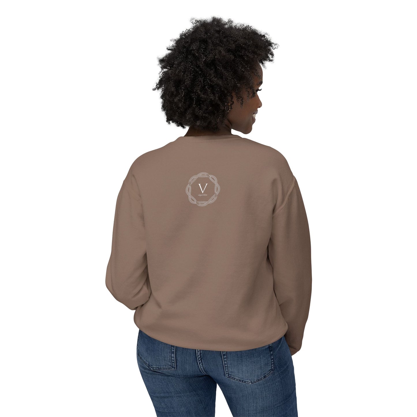 COMFORT COLOR Viperidae Unisex Lightweight Crewneck Sweatshirt