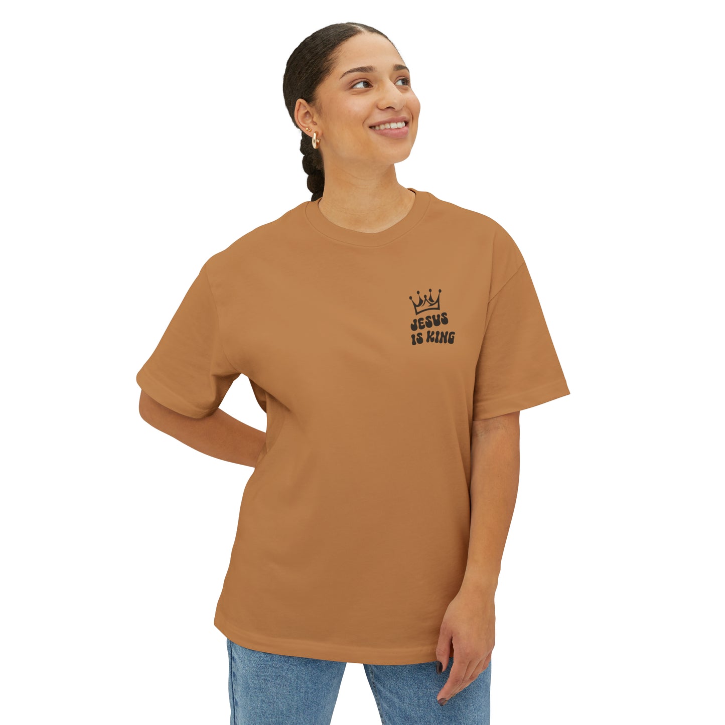 I'm Trying Unisex Oversized Boxy Tee