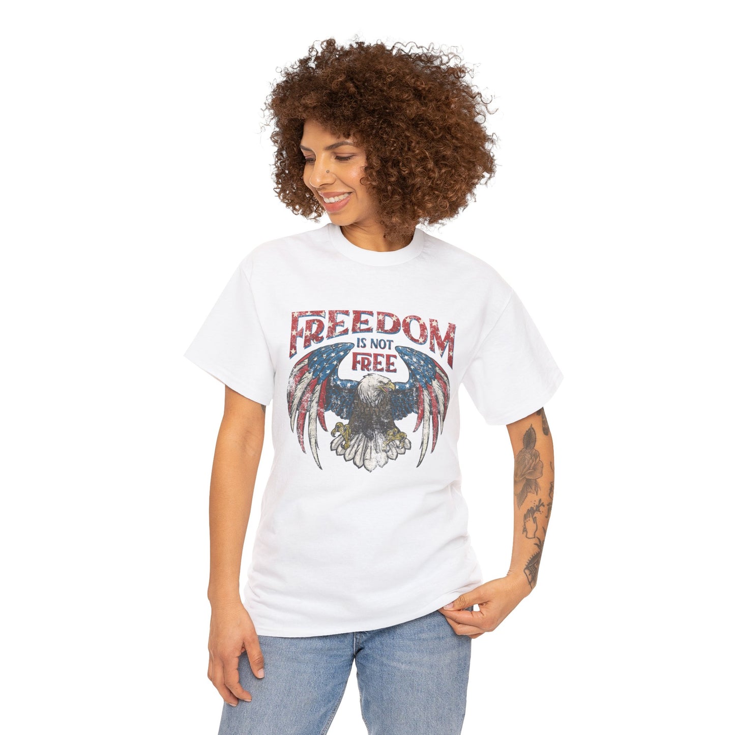 Freedom Isn't Free Unisex Heavy Cotton Tee