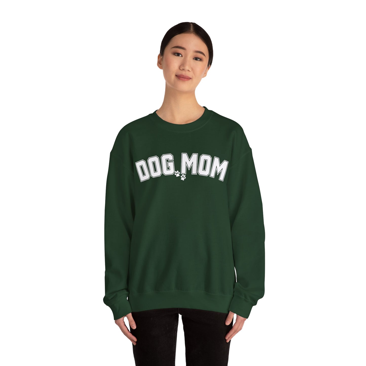 Dog mom Unisex Heavy Blend™ Crewneck Sweatshirt