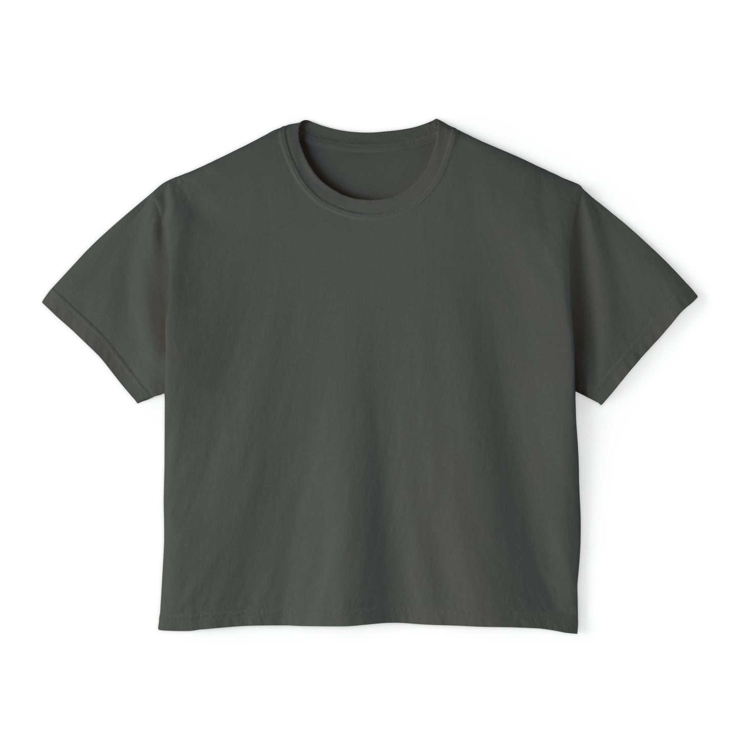 Comfort Color Not a Phase Crop Boxy Tee