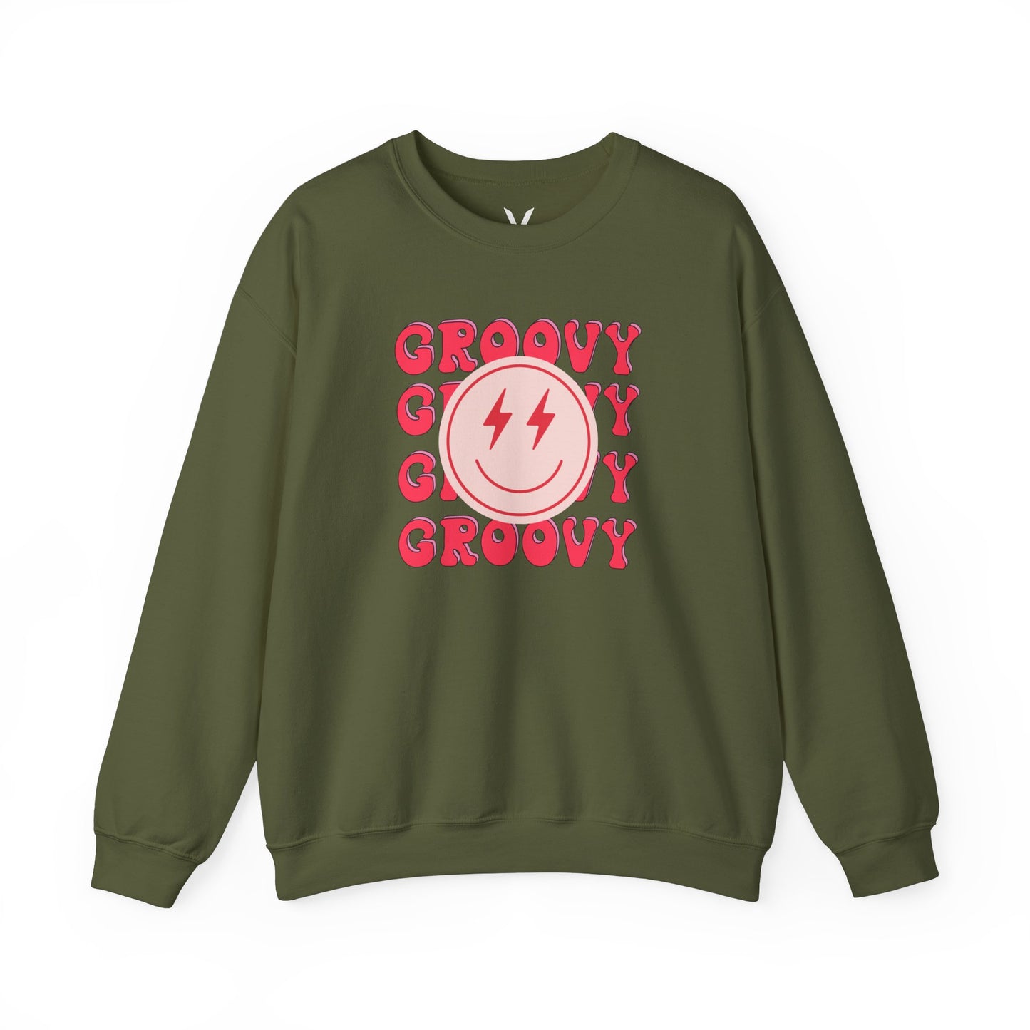 Groovy Unisex Heavy Blend™ Crewneck Sweatshirt