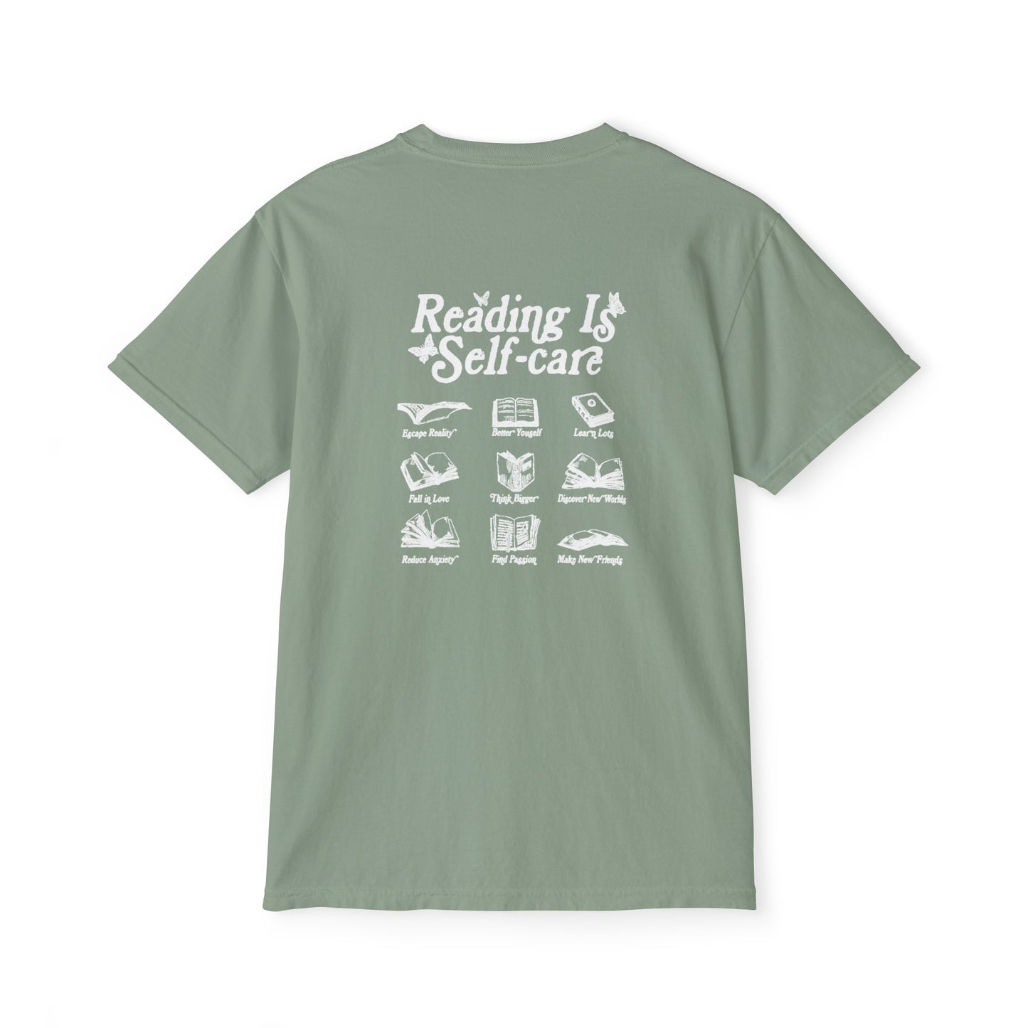 COMFORT COLOR Reading is Self Care T-Shirt