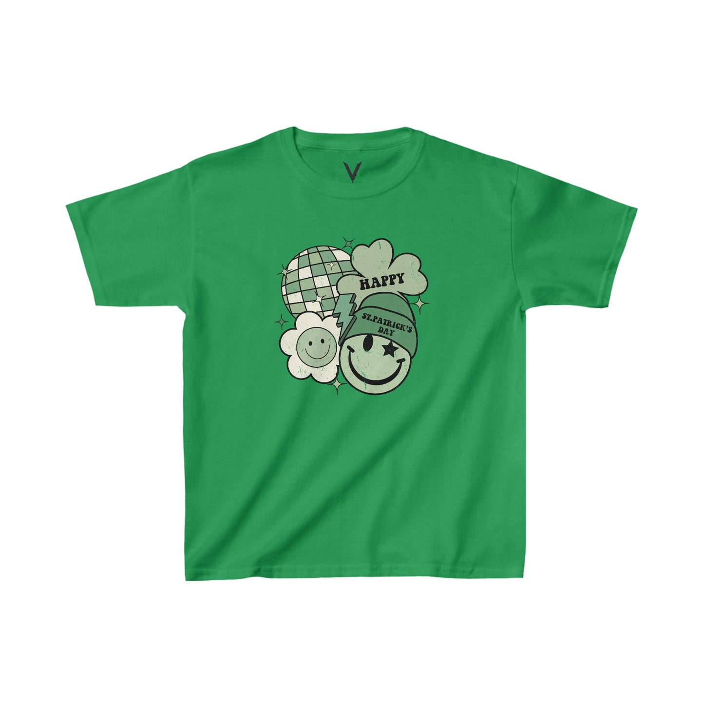 Kids Heavy Cotton Retro St. Patricks Day