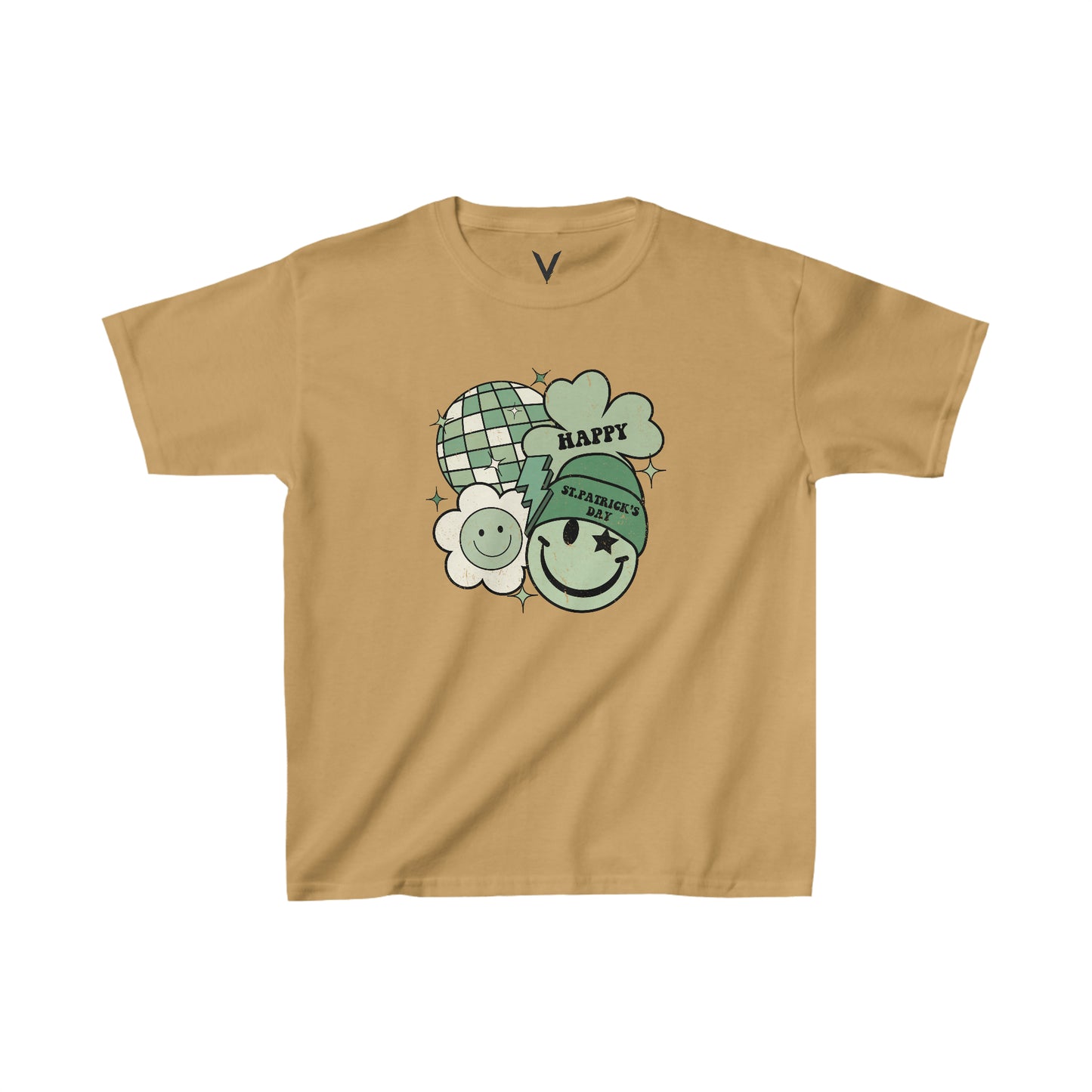 Kids Heavy Cotton Retro St. Patricks Day