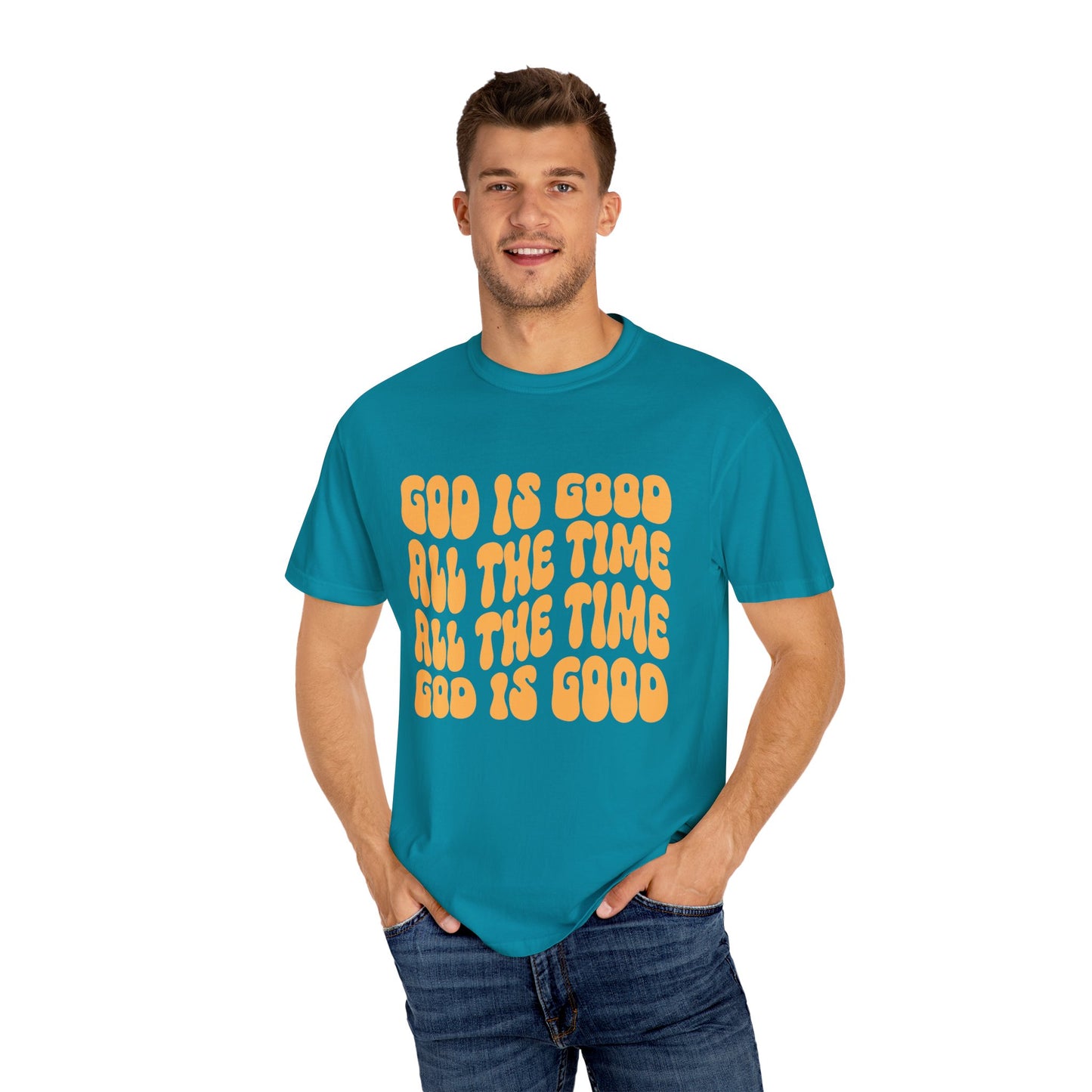 COMFORT COLOR God is Good Unisex Garment-Dyed T-shirt