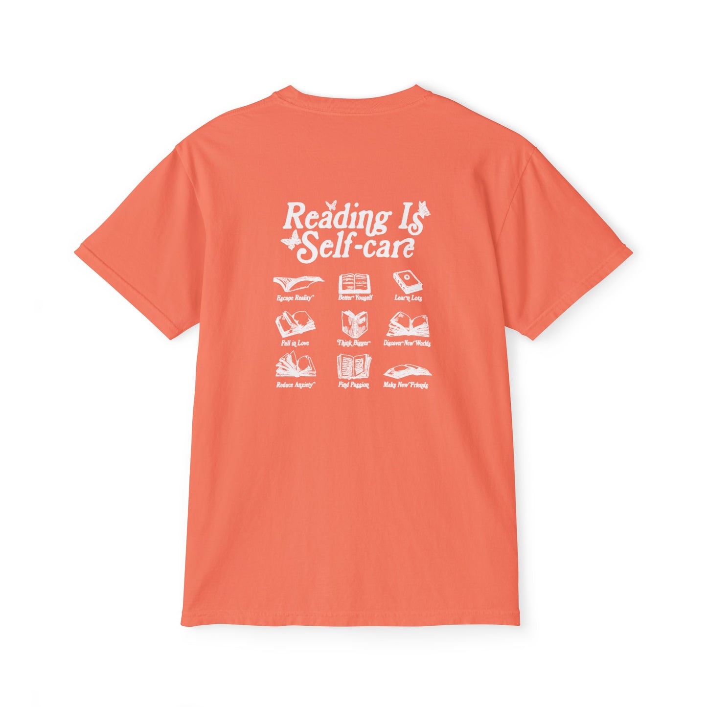 COMFORT COLOR Reading is Self Care T-Shirt