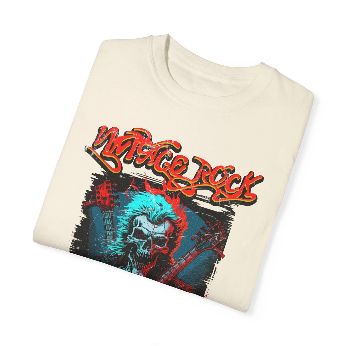 Vintage Rock Unisex Garment-Dyed T-shirt