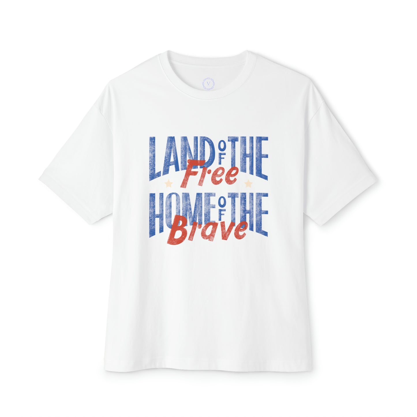 Land of the Free Oversized Boxy Tee