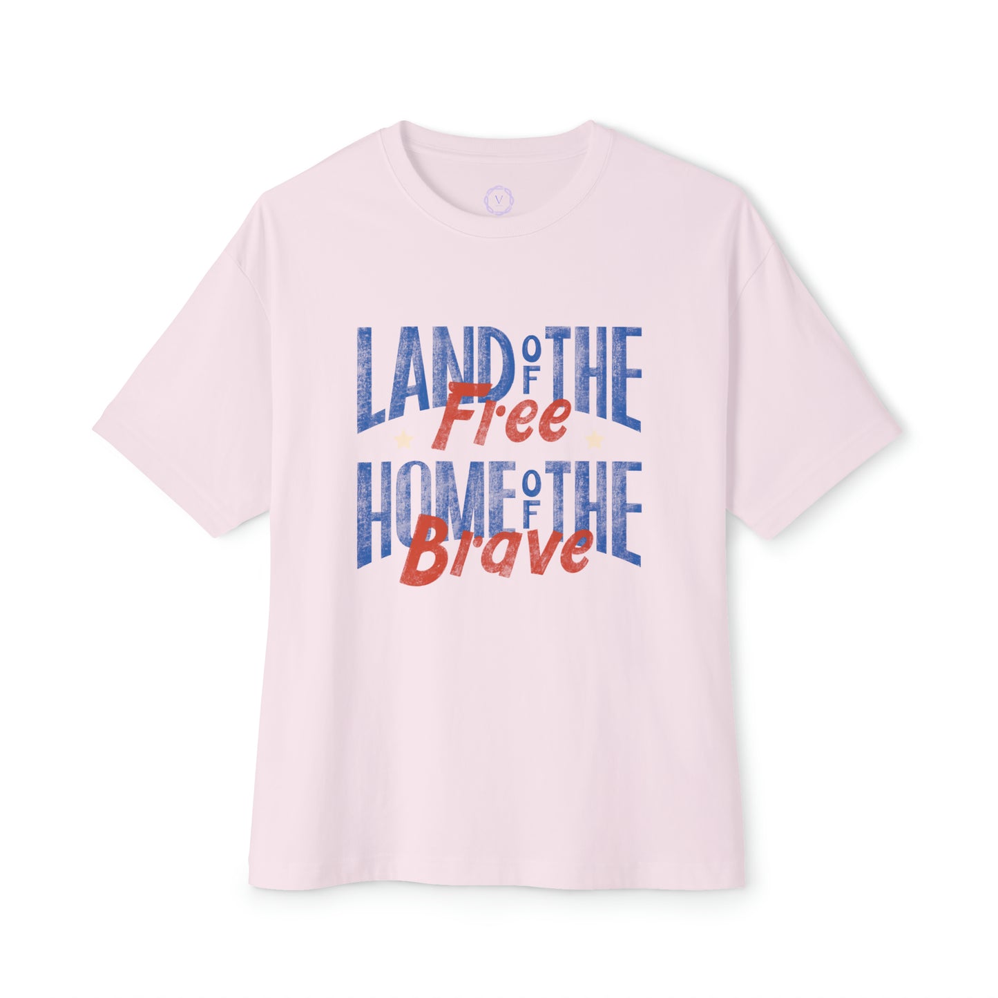 Land of the Free Oversized Boxy Tee