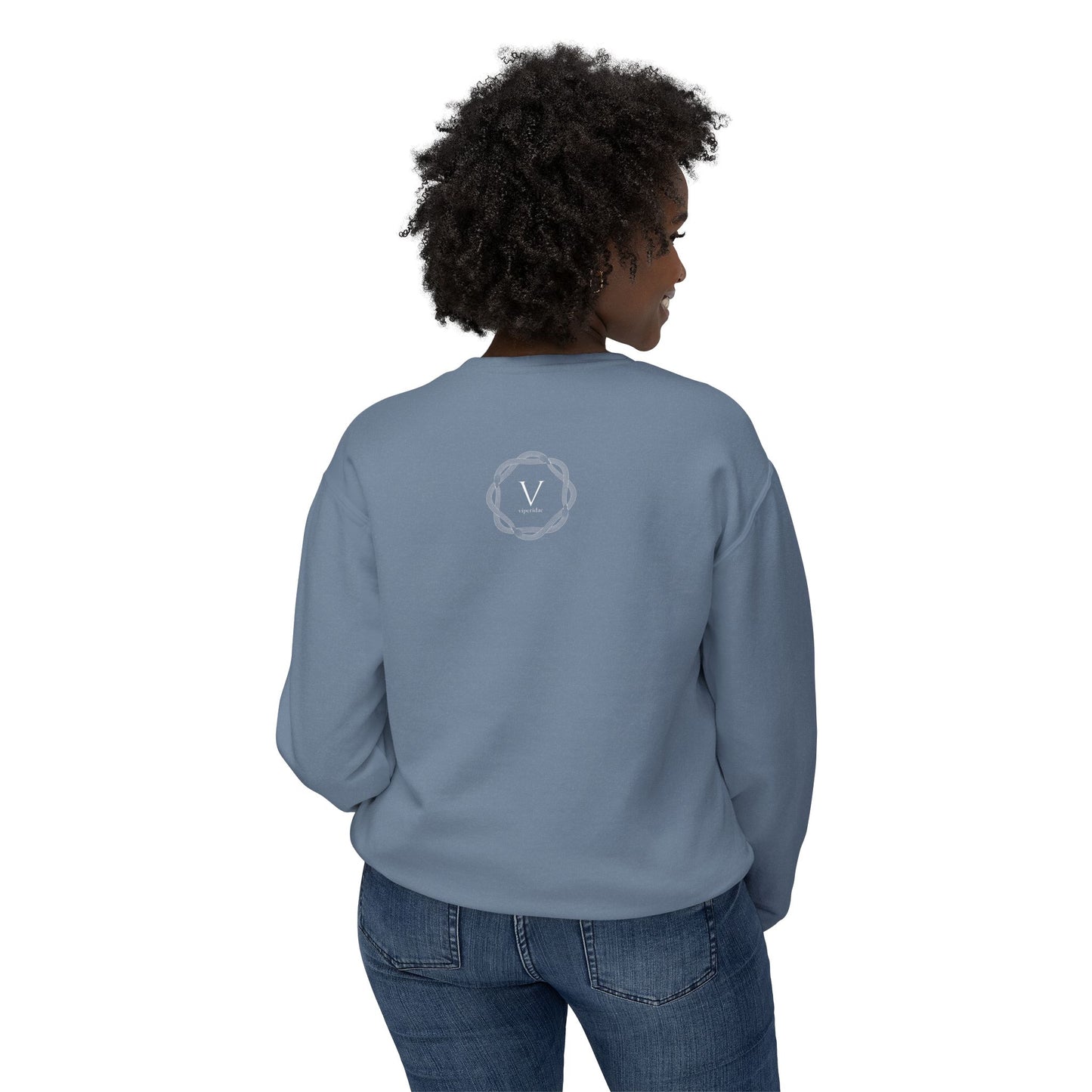 COMFORT COLOR Viperidae Unisex Lightweight Crewneck Sweatshirt