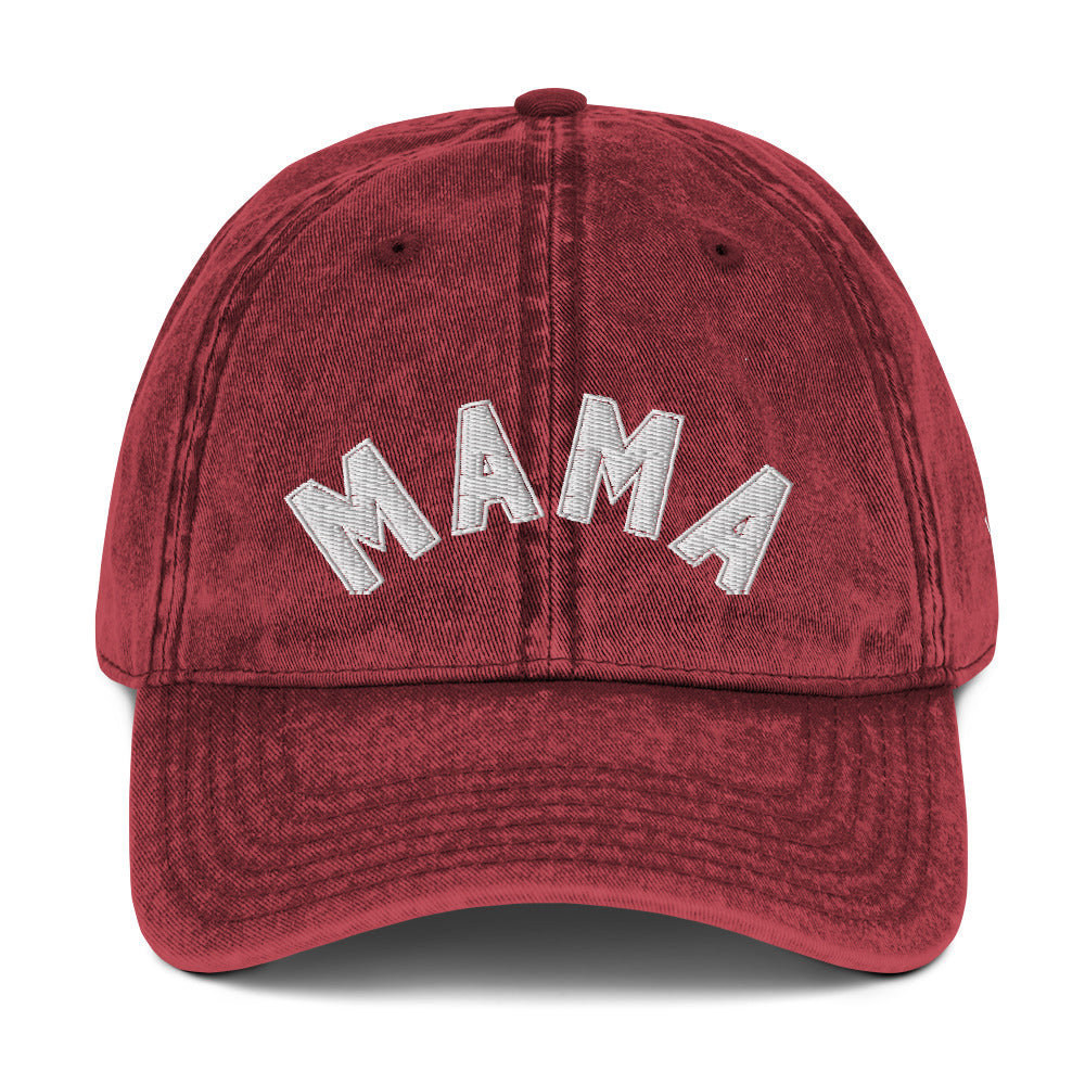 MAMA Vintage Cotton Twill Cap